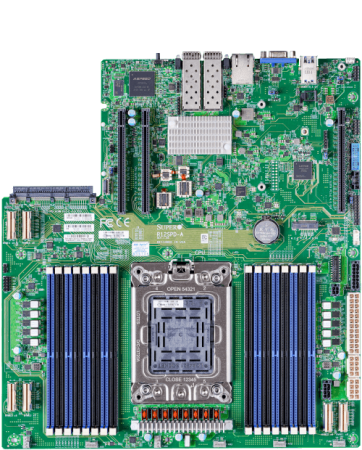 Platforma 2u Ampere 210ME-FNR , dual GPU,U.2 6 bays, SFP+(CSO)